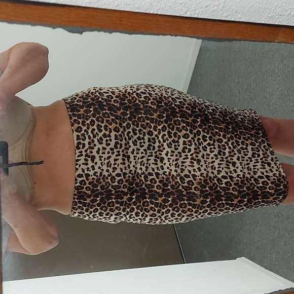 Leopard pencil skirt - Picture 7 of 8
